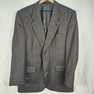 Burberry's 80's 100%‎ wool blazer made in USA, size 42